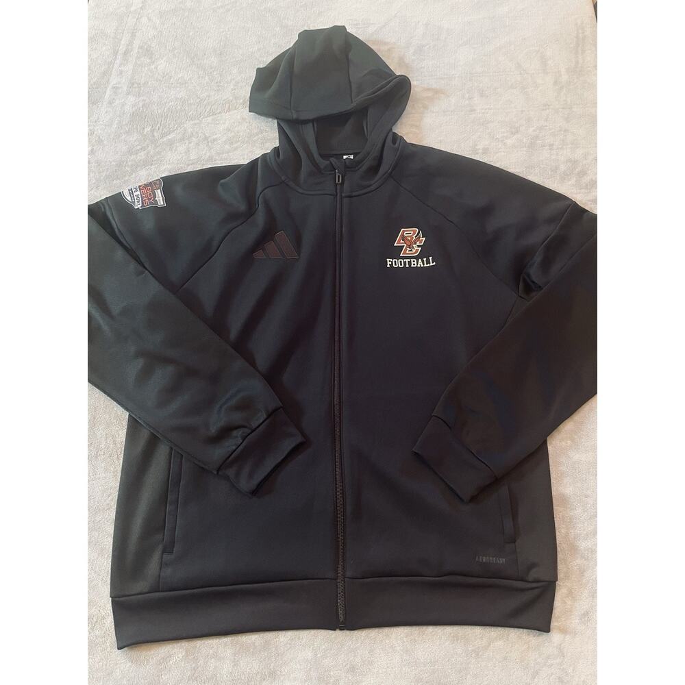 Boston College Eagles Adidas Jacket Men's Black Large